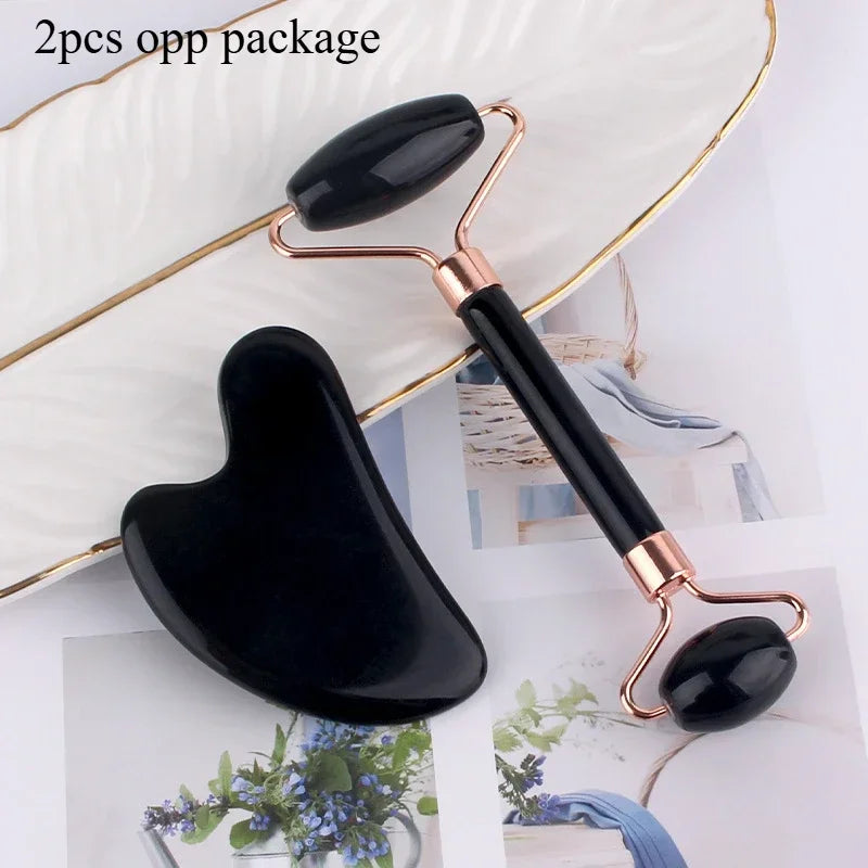 Gua Sha Roller Massager Roller for Face Neck Eye Resin Facial Massage