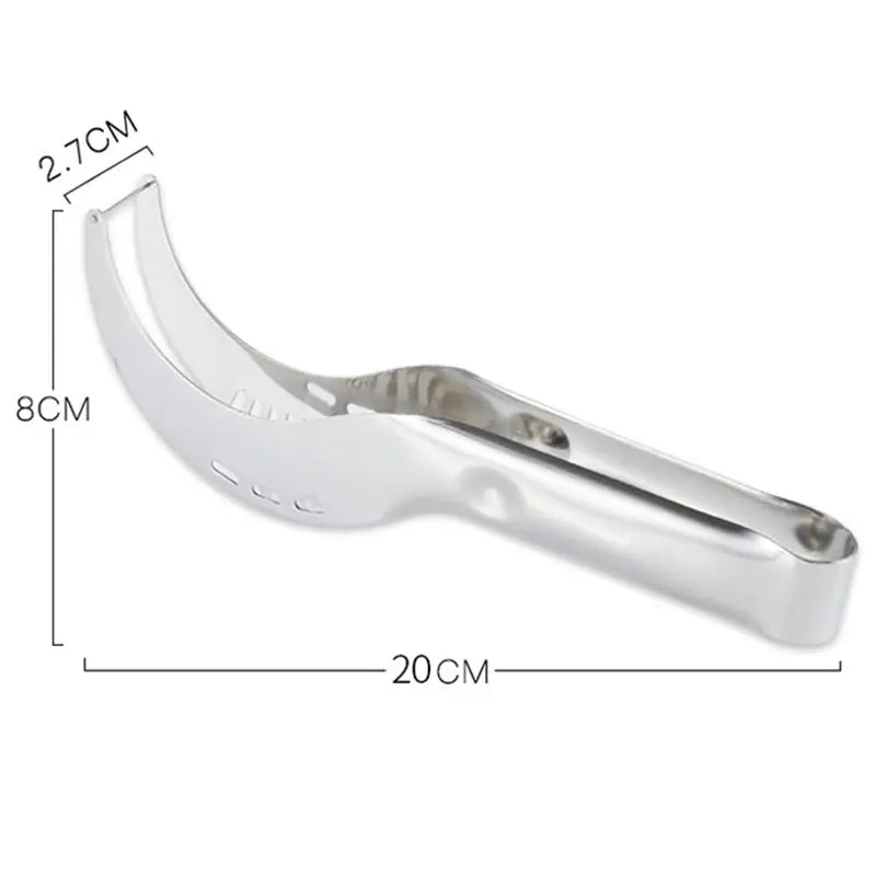 Stainless Steel Watermelon Slicing Knife – Corer & Cutter Tool for Fruits