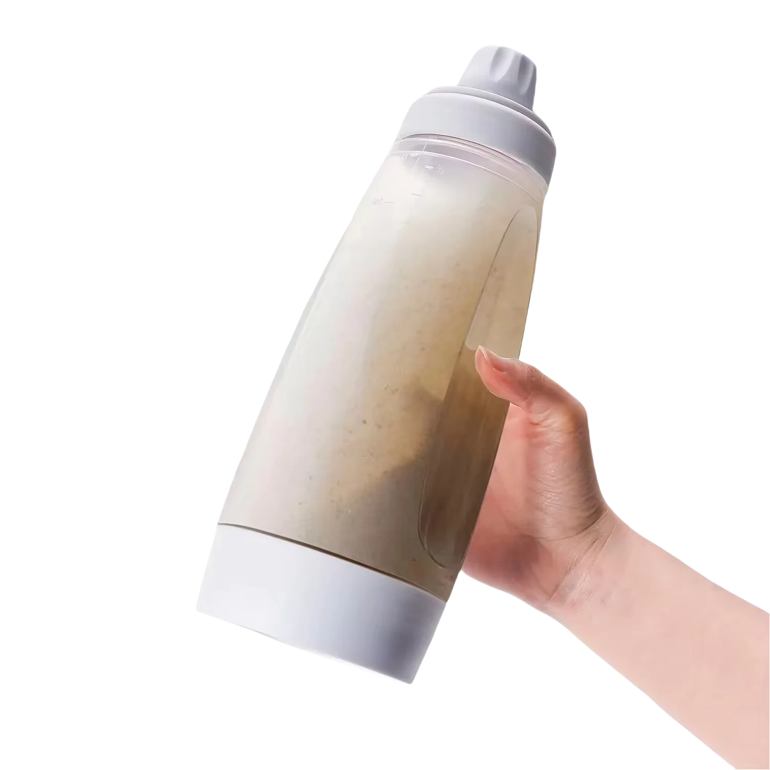 Pancake Batter Dispenser Bottle with Whisk Ball – Easy Pour Mixer for Pancakes, Muffins & More