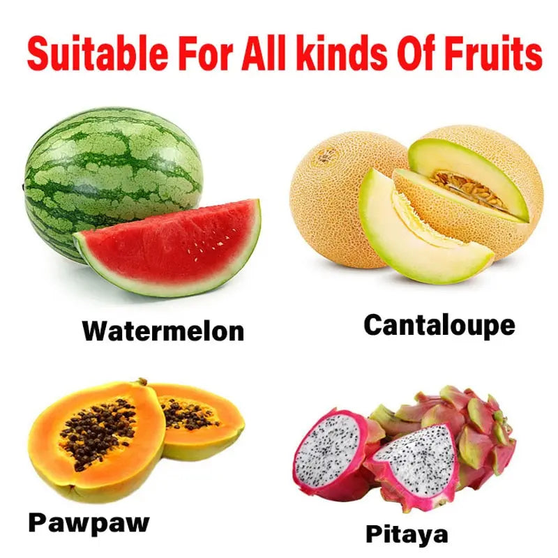 Stainless Steel Watermelon Slicing Knife – Corer & Cutter Tool for Fruits