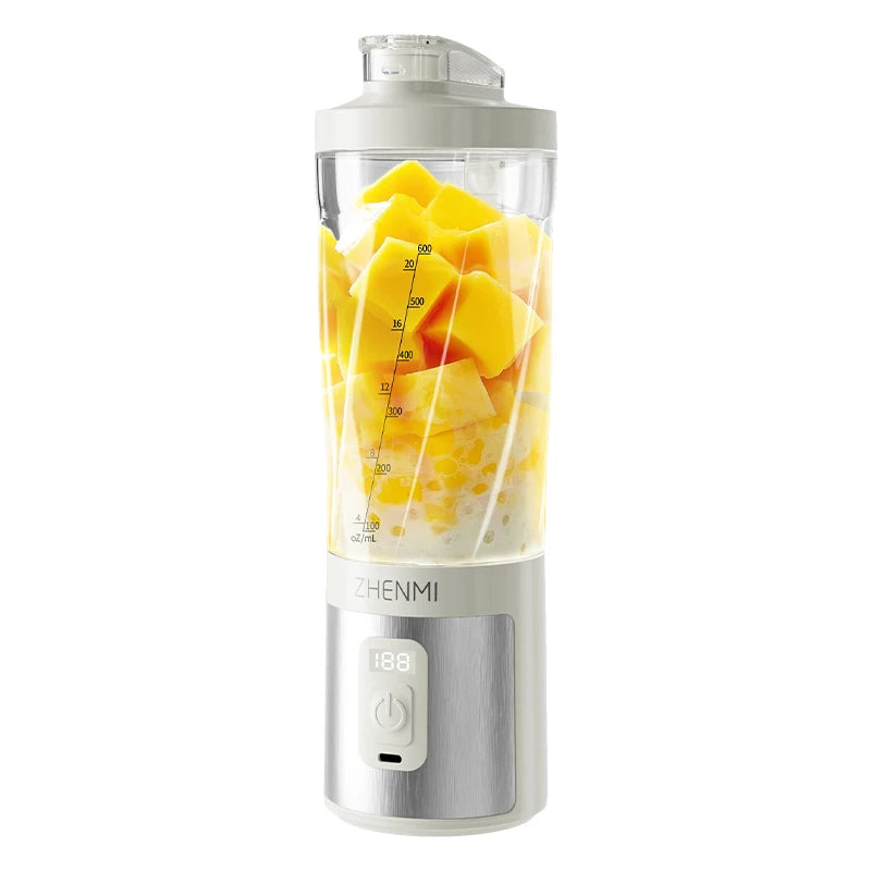 600ml High-Speed Portable Blender – Smoothie & Shake Maker for Food Prep On-the-Go