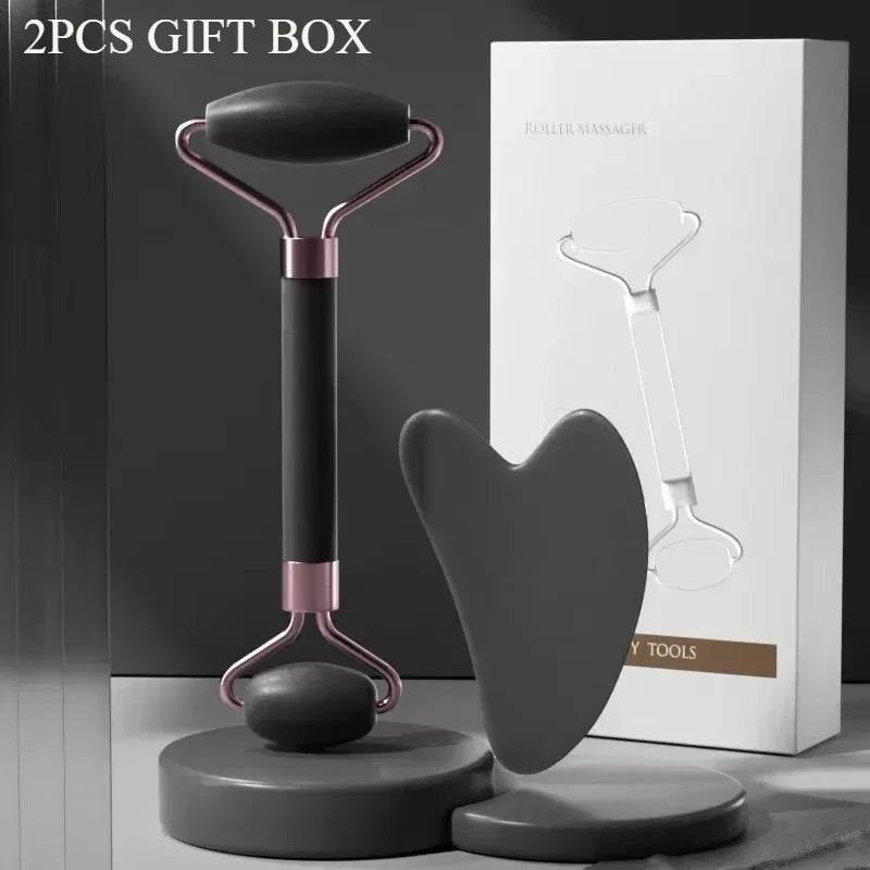 Gua Sha Roller Massager Roller for Face Neck Eye Resin Facial Massage