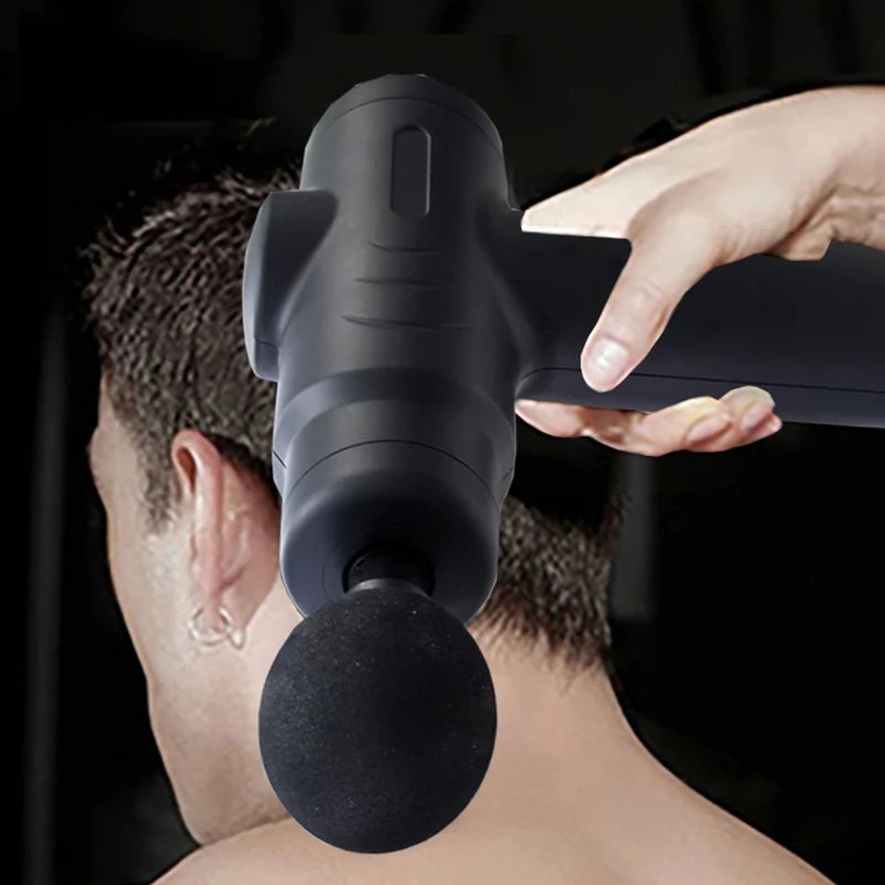 Body Back Hammer Fitness Training Assistant Device USB Charging Black