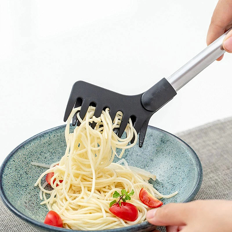 Stainless Steel Non-Slip Noodle Tongs